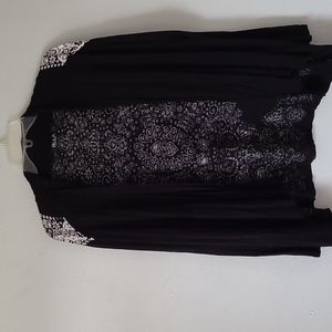 JKLA embossed cardigan size large
